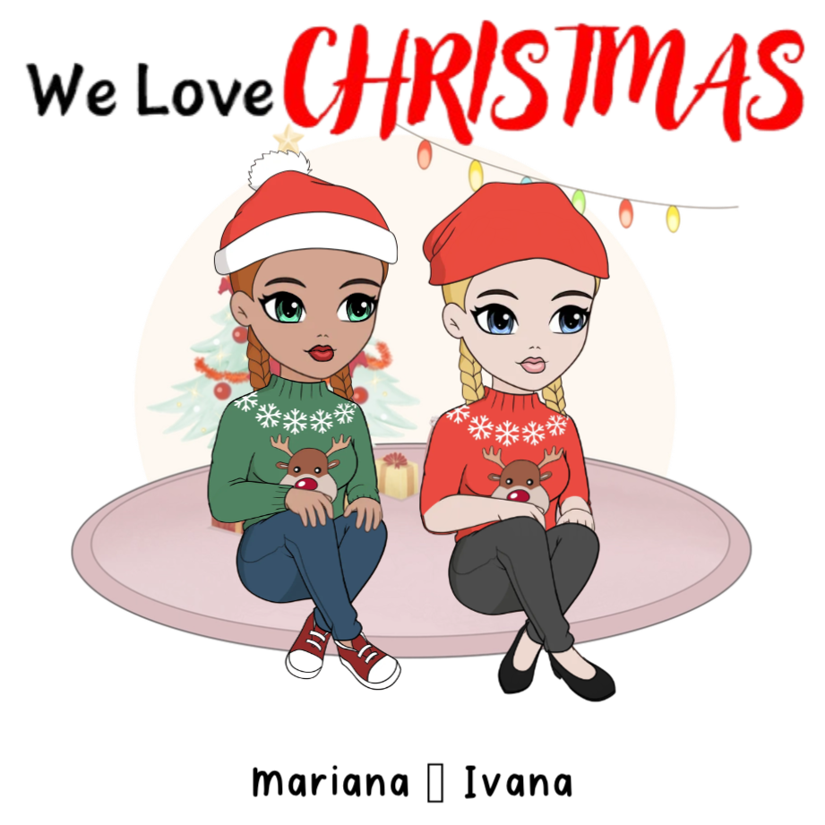 My pets and I Christmas Acrylic Ornament