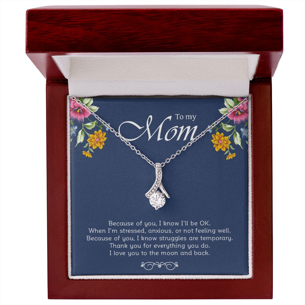 My Mom | Because Of You - Alluring Beauty Necklace