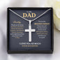 My Dad | Always There - Stainless Steel Cross Necklace