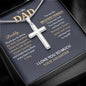 My Dad | Always There - Stainless Steel Cross Necklace