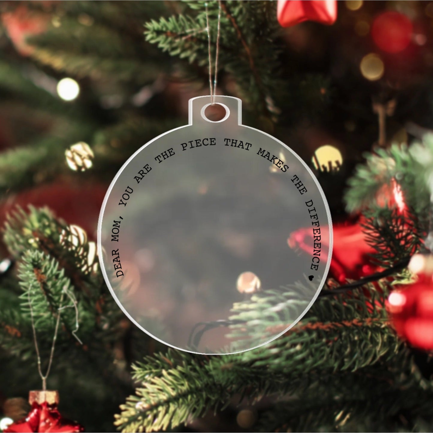 You're the piece that makes a difference Acrylic Ornament