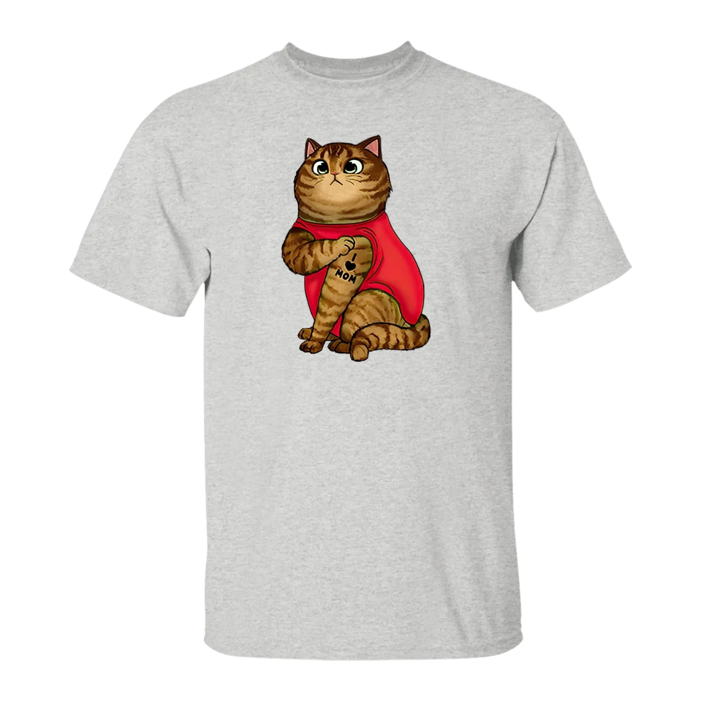 I love Mom Cat Unisex T-Shirt – Gildan