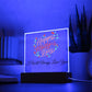 Acrylic Mother's Day Plaque