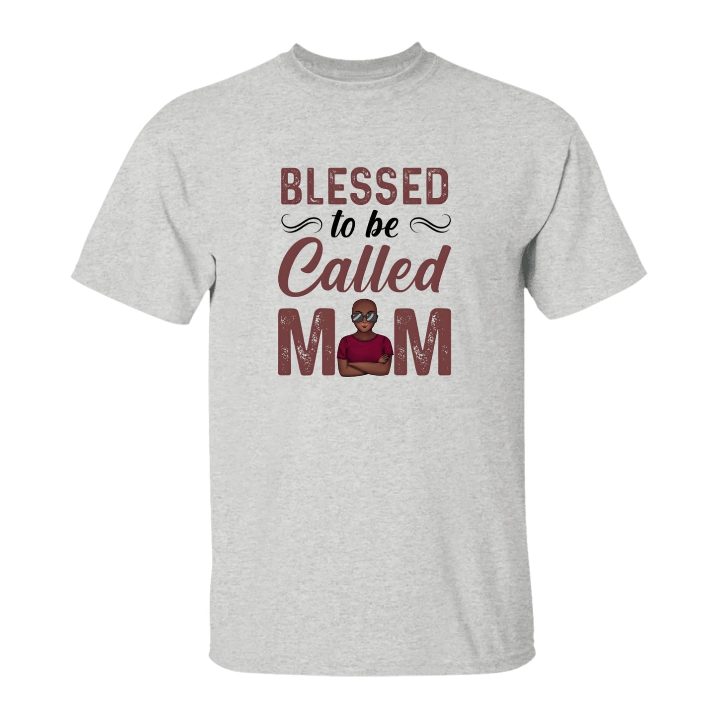 Blessed to be Called a Mom Personalized T-Shirt