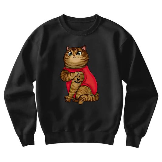 I love mom Cat Unisex Sweatshirt