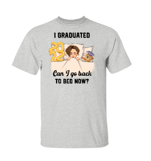 I Graduated Personalized T-Shirt – Gildan