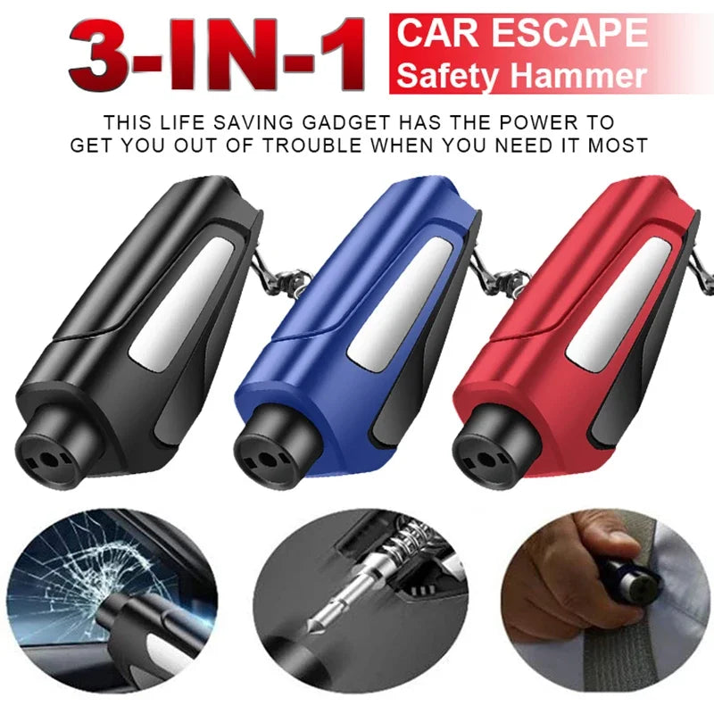 Emergency Car Safety Keychain - Ultimate Car Escape Tool for Quick Emergency Exit