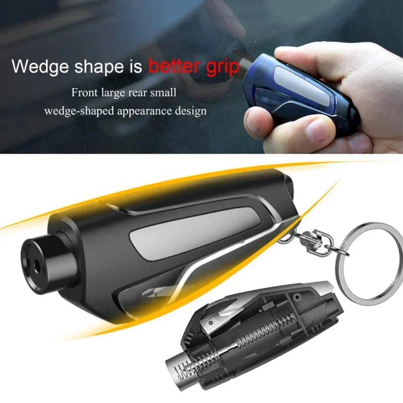 Emergency Car Safety Keychain - Ultimate Car Escape Tool for Quick Emergency Exit