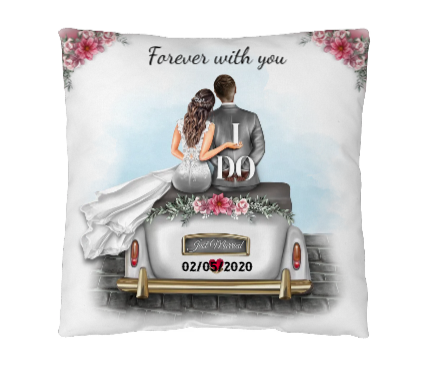 Just married Personalized Pillow