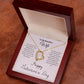 To My Beautiful Wife Necklace | I Love Reminiscing | Happy Valentines Day | Pnk | Forever Heart Necklace