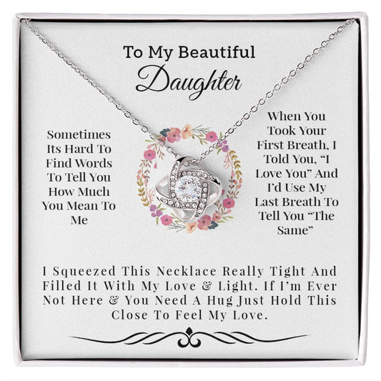My Beautiful Daughter | Love & Light - Love Knot Necklace